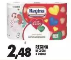 Regina - Di Cuori 3 Rotoli