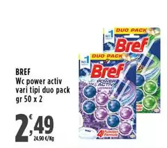 Bref - Wc Power Activ Duo Pack