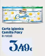 Foxy - Carta Igienica Camilla