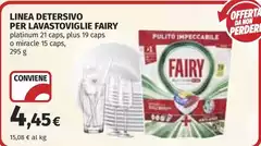 Fairy - Linea Detersivo Per Lavastoviglie