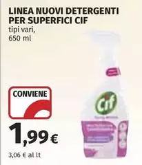 Cif - Linea Nuovi Detergenti Per Superfici