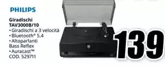 Philips - Giradiskci TAV3000B/10
