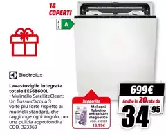 Electrolux - Lavastoviglie Integrata Totale ES636860L