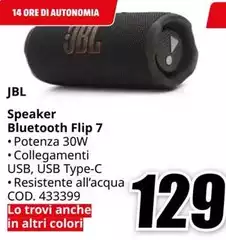 Jbl - Speaker Bluetooth Flip 7