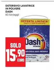 Dash - Detersivo Lavatrice In Polvere