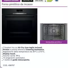 Aeg - Forno Pirolitico Da Incasso