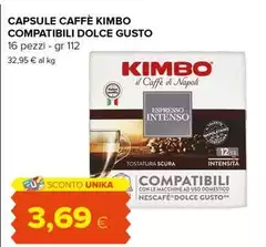 Kimbo - Capsule Caffè Compatibili Dolce Gusto