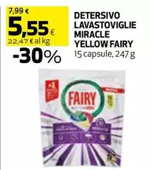 Fairy - Detersivo Lavastoviglie Miracle Yellow
