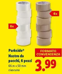 Parkside - Nastro Da Pacchi, 6 Pezzi Parkside - Nastro Da Pacchi, 6 Pezzi