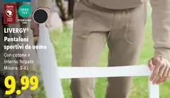 Livergy - Pantaloni Sportivia Da Uomo