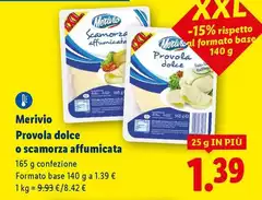 Merivio - Provola Dolce O Scamorza Affumicata