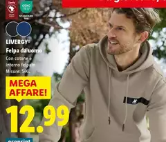 Livergy - Felpa Da Uomo