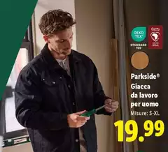 Parkside - Giacca Da Lavoro Per Uomo