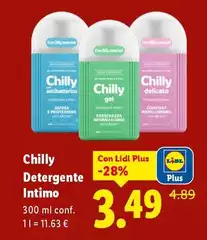 Chilly - Detergente Intimo