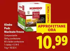 Kimbo - Pads Macinato Fresco
