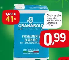 Granarolo - Latte Uht Parzialmente Scremato