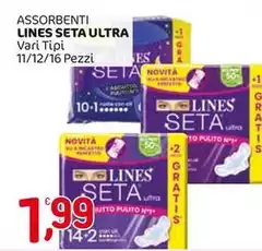 Lines - Seta Ultra Assorbenti Lines - Seta Ultra Assorbenti
