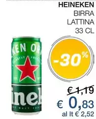 Heineken - Birra Lattina