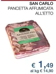 San Carlo - Pancetta Affumicata San Carlo - Pancetta Affumicata