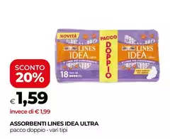 Lines - Assorbenti Idea Ultra