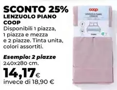 Coop - Lenzuolo Piano