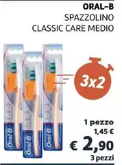 Oral b - Spazzolino Classic Care Medio