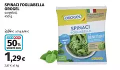Orogel - Spinaci Fogliabella Orogel - Spinaci Fogliabella