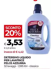 Felce Azzurra - Detersivo Liquido Per Lavatrice