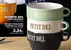 Jumbo - Tazze Dej. Jumbo - Tazze Dej.