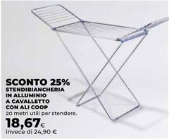 Coop - Stendibiancheria In Alluminio A Cavalletto Con Alicoop