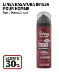 Intesa - Linea Rasatura Pour Homme Intesa - Linea Rasatura Pour Homme
