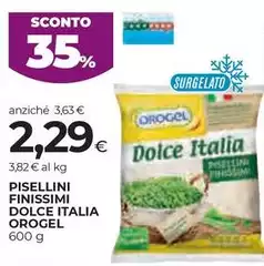 Orogel - Pisellini Finissimi Dolce Italia Orogel - Pisellini Finissimi Dolce Italia