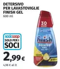 Finish - Detersivo Per Lavastoviglie Gel