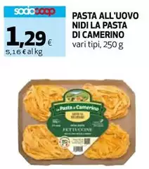 La pasta di camerino - Pasta All'Uovo Nidi La Pasta Di Camerino