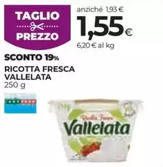 Vallelata - Ricotta Fresca Vallelata - Ricotta Fresca
