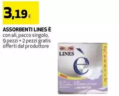 Lines - Assorbenti É