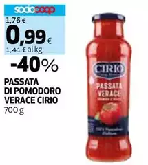 Cirio - Passata Di Pomodoro Verace Cirio - Passata Di Pomodoro Verace