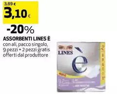 Lines - Assorbenti É