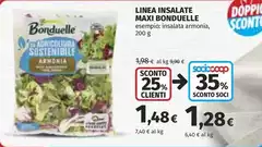 Bonduelle - Linea Insalate Maxi