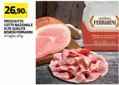 Ferrarini - Prosciutto Cotto Nazionale Alta Qualità Bisson