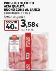 Buono Come Al Banco - Prosciutto Cotto Alta Qualità