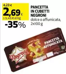 Negroni - Pancetta In Cubetti Negroni - Pancetta In Cubetti