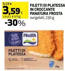 Frosta - Filetti Di Platessa In Croccante Panatura