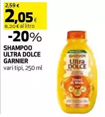 Garnier - Shampoo Ultra Dolce