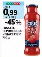 Cirio - Passata Di Pomodoro Verace Cirio - Passata Di Pomodoro Verace