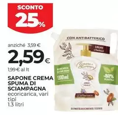 Spuma di Sciampagna - Sapone Crema Spuma di Sciampagna - Sapone Crema