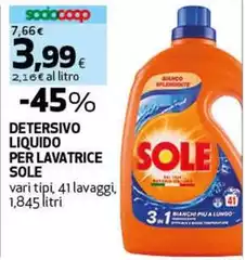 Sole - Detersivo Liquido Per Lavatrice