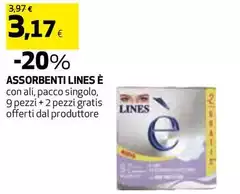 Lines - Assorbenti ï