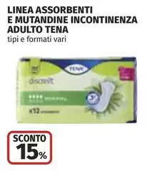 Tena - Linea Assorbenti E Mutandine Incontinenza Adulto
