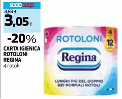 Regina - Carta Igienica Rotoloni